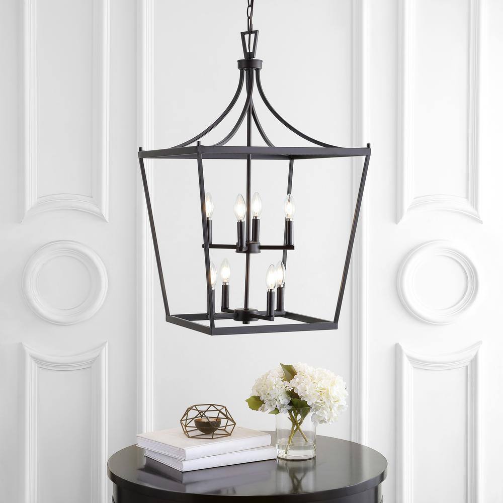 Vallor 8-Light Oil Rubbed Bronze LED Pendant