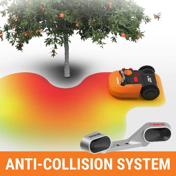 Worx Robotic Landroid Mower Anti-Collision System for WR140/WR143/WR147/WR150/WR153/WR155/WR165  WA0860 - The Home Depot