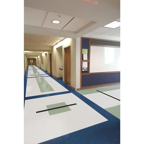 Armstrong Flooring Safety Zone 45-Piece 12-in x 12-in Patina Green Commercial VCT Tile Armstrong Flooring Safety Zone 45-Piece 12-in x 12-in Patina Green Commercial VCT Tile