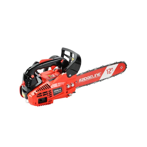 RIDGELINE 12 in. 25.4 cc 2-Stroke Gas Powered Portable Chainsaw