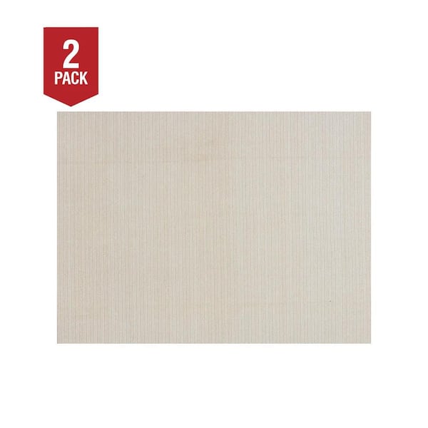 6 ft. x 20 ft. Almond Matrix Grid Sun Shade Fabric (2-Pack)