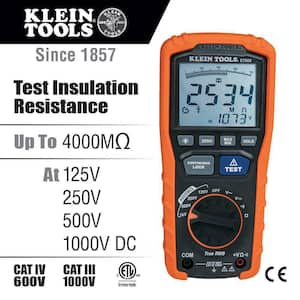 Digital Insulation Resistance Tester Multimeter