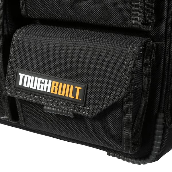 TOUGHBUILT 17" Medium Black Laptop Bag with Quick Access, Shoulder  Strap, ClipTech hub and padded device pocket TB-EL-1-M2 - The Home Depot
