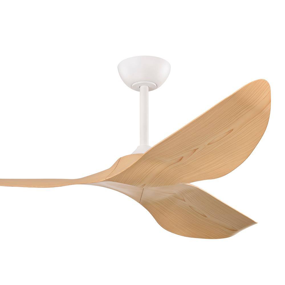 Duncan 52 in. Indoor White and Brown Finish Ceiling Fan with Light Kit price history on PriceWatchPro