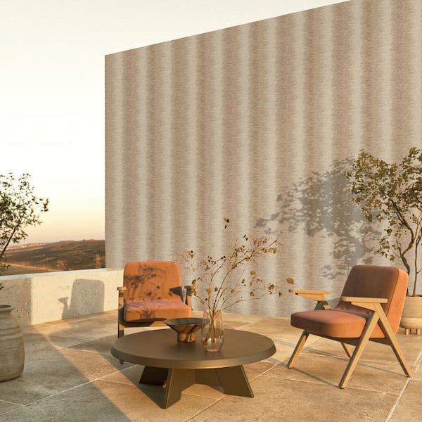 Terracotta Dual Toned Grain Like Print Non Woven Non-Pasted Textured Wallpaper 57 Sq. Ft.