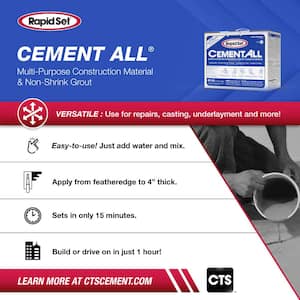 25 lbs. Cement All Multi-Purpose Construction Material