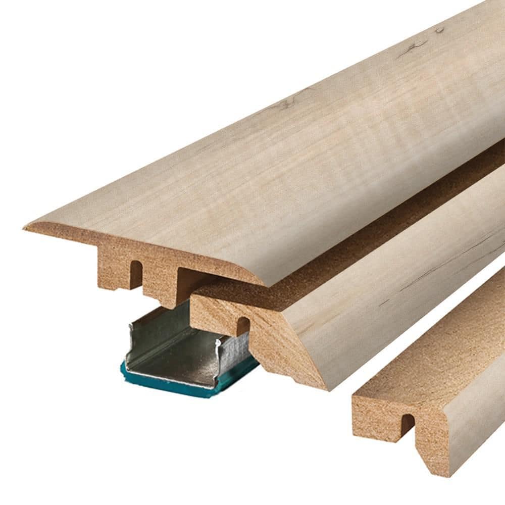 Mill Creek 0.75 in. T x 2.37 in. W x 78.7 in. L Textured Wood Look Laminate Moulding/Trim 4 in 1 Molding price history on PriceWatchPro
