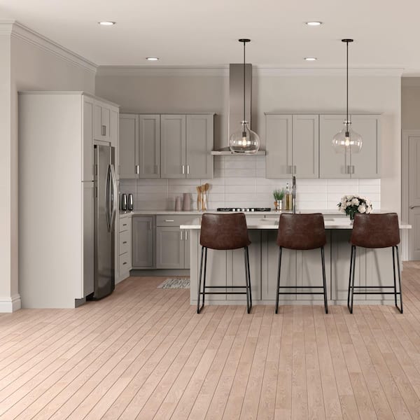 Hampton Bay Westfield 96 in. W x 1.75 in. H Dusk Gray Crown