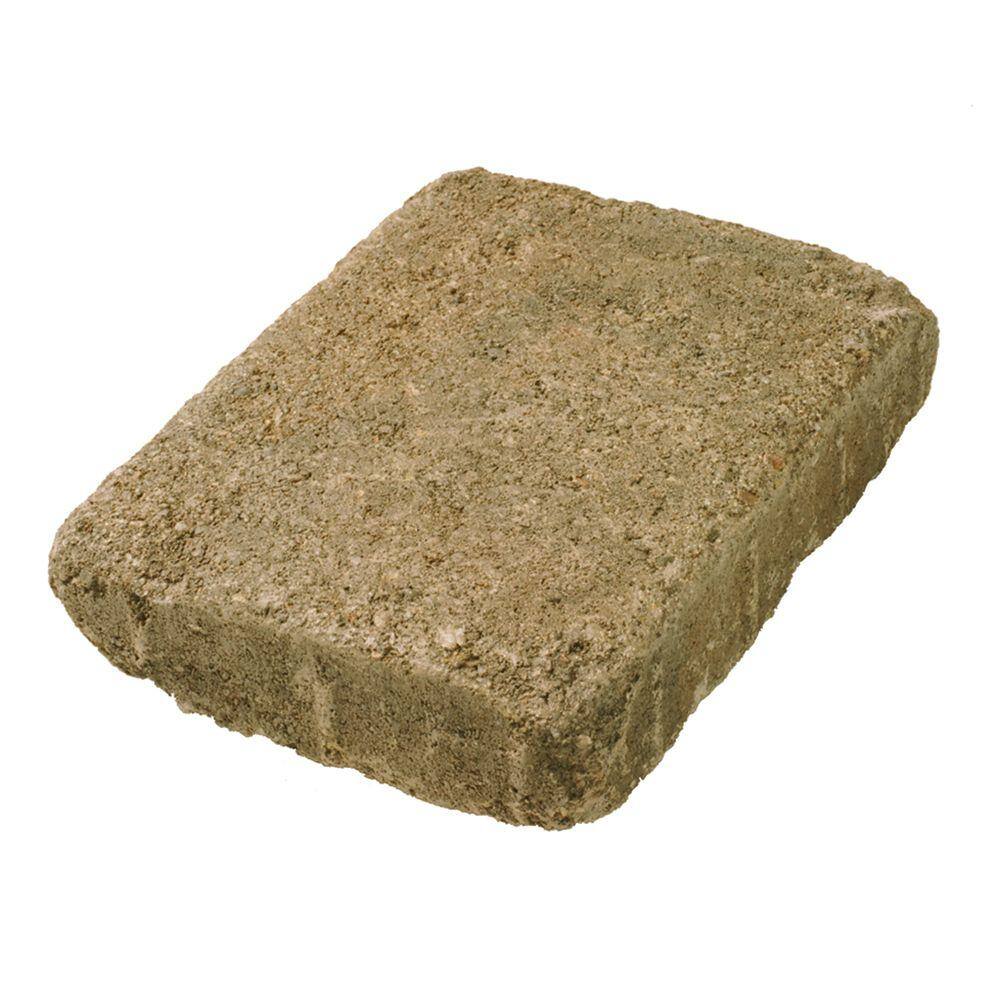 Basalite 8 in. x 11 in. Tumbled Large Cottage Blend Rectangle Concrete  Paver 100017839 - The Home Depot