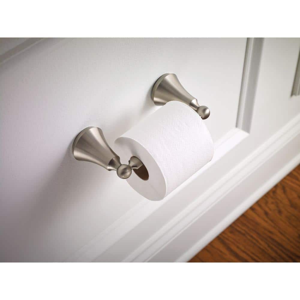 Brushed Nickel Stainless Steel Wall Mounted Toilet Paper Holder