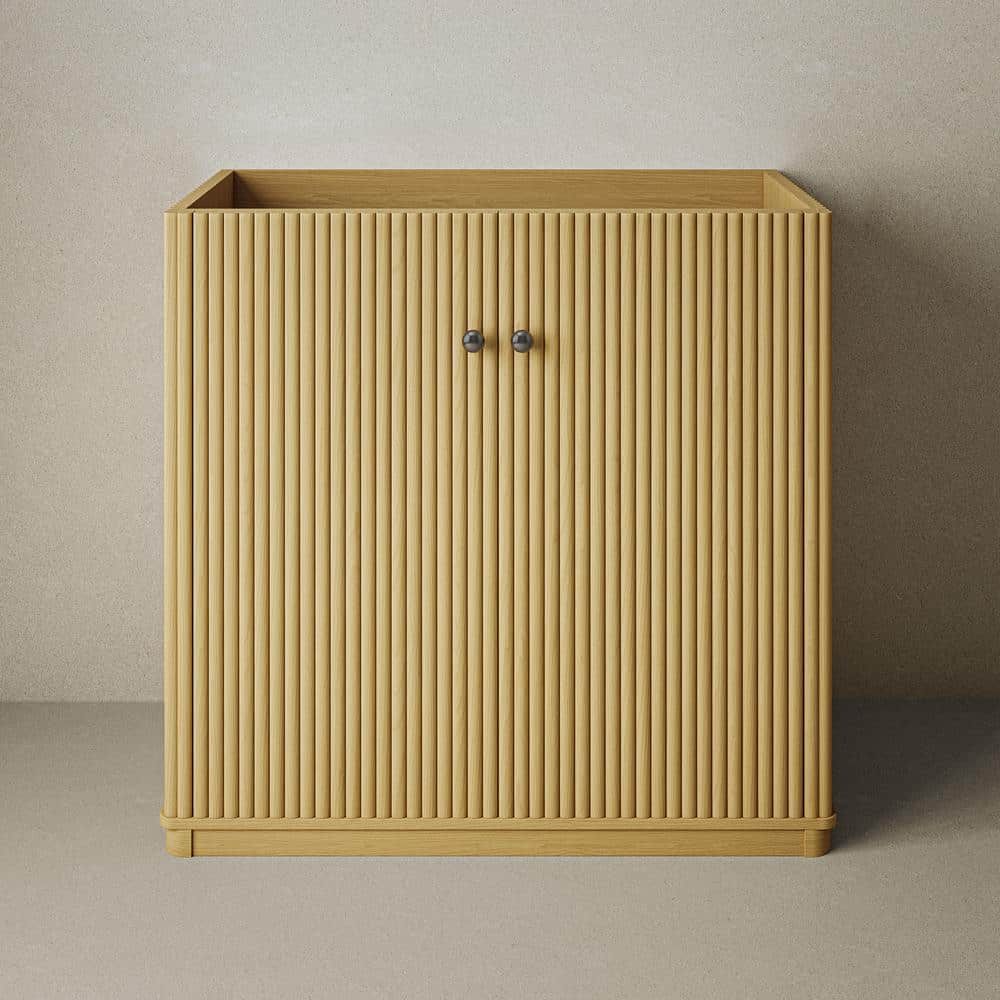 Lafayette 36" Natural Oak Freestanding Bathroom Vanity Cabinet