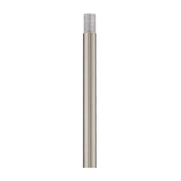 Livex Lighting Brushed Nickel 12" Length Rod Extension Stem