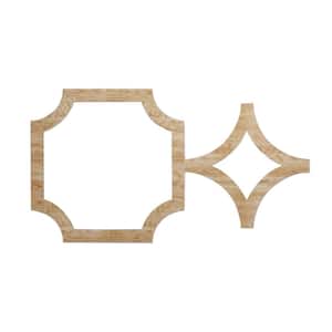 42 3/8 in. x 23 3/8 in. x 1/4 in. Red Oak Large Anderson Decorative Fretwork Wood Wall Panels (20-Pack)