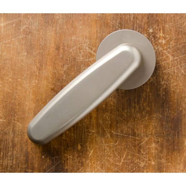 72 in. Vista Satin Nickel Sliding Barn Door Round Track and Hardware Kit 72 in. Vista Satin Nickel Sliding Barn Door Round Track and Hardware Kit