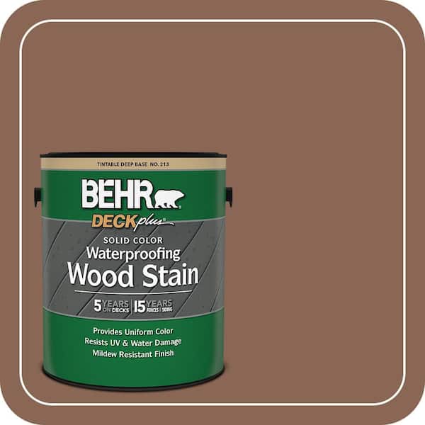 1 gal. #PPU3-17 Clay Pot Solid Color Waterproofing Exterior Wood Stain