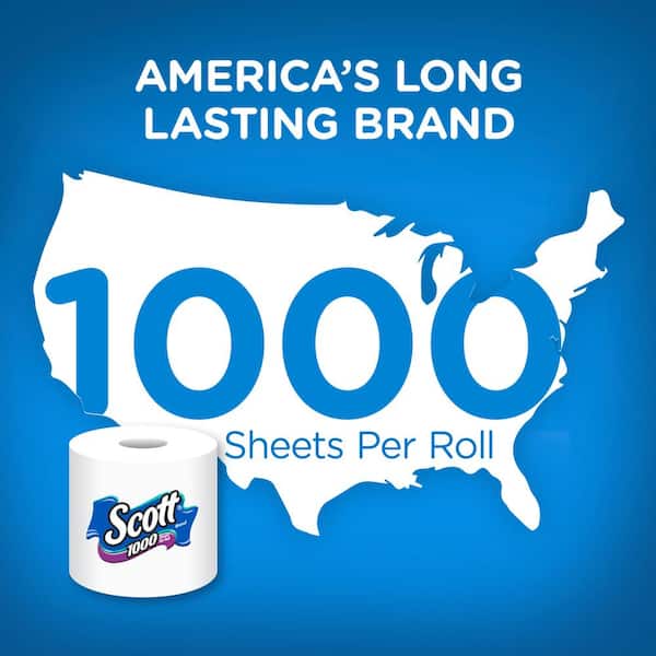 Reviews for Scott White Toilet Tissue (1000-Sheet 12 Rolls Per