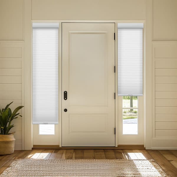 Perfect Lift Window Treatment White Cordless Light Filtering Eco