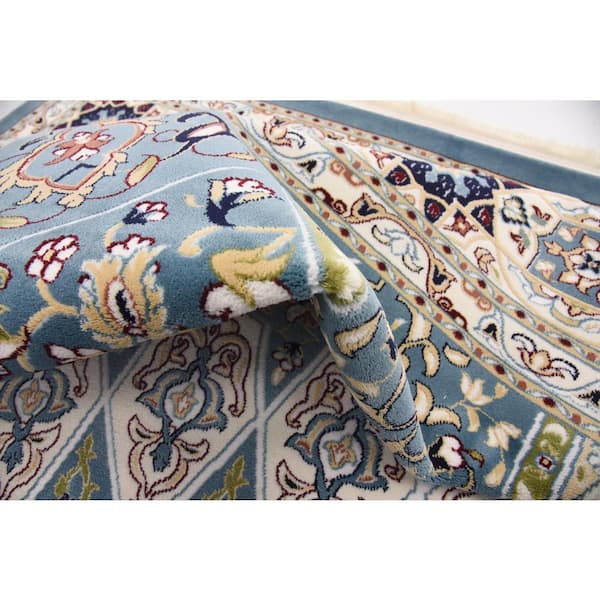 Narenj Adams Blue 10' 0 x 13' 0 Area Rug