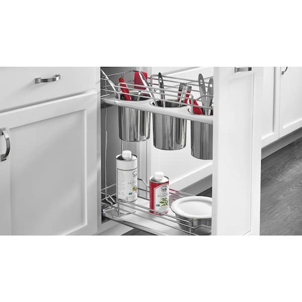 2-Tier Utensil Pullout Organizers w/ Soft-Close