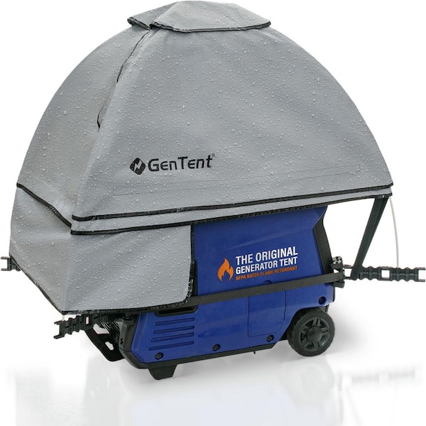 GenTent Generator Running Cover - Inverter Kit (Standard, Grey) - for Fully Encased Inverter Generators