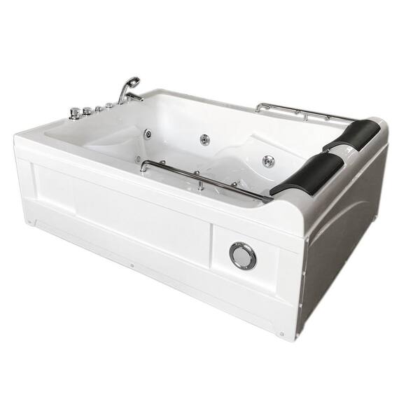 bathtub heater home depot Majestic with Heater 59 in. Acrylic 