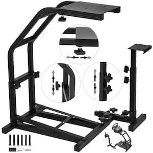 Race Simulator Cockpit for Logitech G25, G27, G29, G920 Height Adjust Race Wheel Stand,Wheel Pedal Shifter Not Included