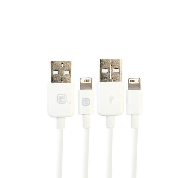 CE TECH 3 ft. and 6 ft. Lightning Cable Combo