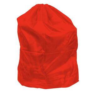 Jumbo Sized Nylon Laundry Bag in Red