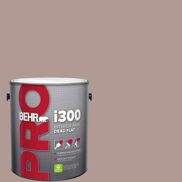 1 gal. #N170-4 Coffee With Cream Dead Flat Interior Paint