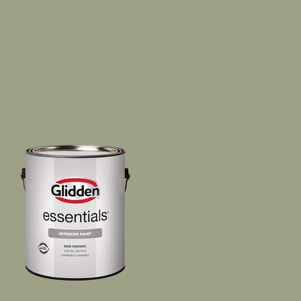 Glidden Essentials 1 gal. PPG1126-5 Zebra Grass Eggshell Interior Paint
