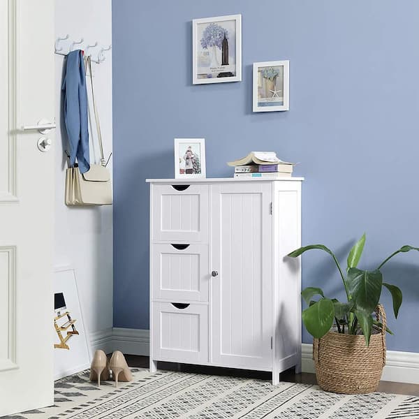 Freestanding Bathroom Storage Cabinet - Margo