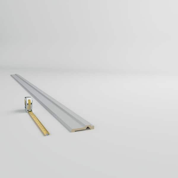 Ekena Millwork Bailey 4 in. D x 4 in. W x 96 in. L Polyurethane Crown Moulding