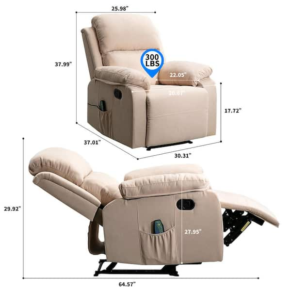 cloth massage recliner