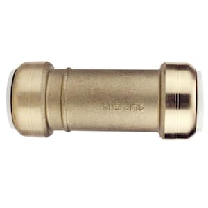 1 in. Brass Push-to-Connect PVC Slip Repair Coupling