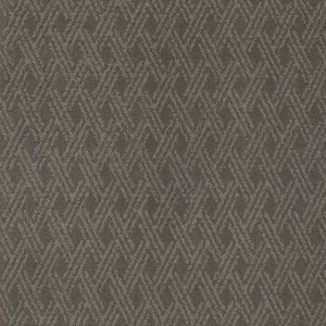 Pure - Stormwatch-Gray 38 oz. Triexta Pattern Installed Carpet