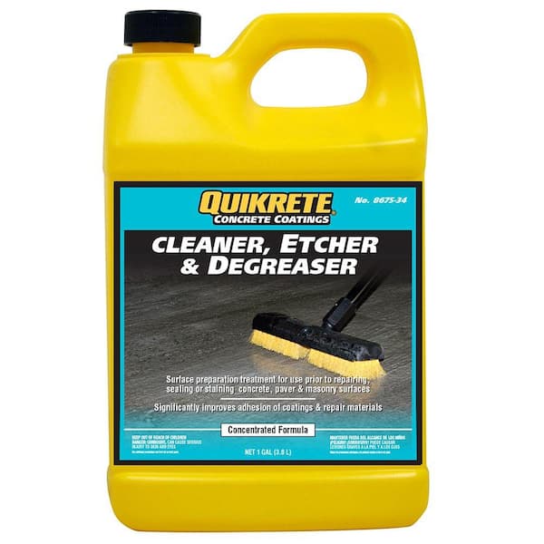 Quikrete 8 lb. 1 Gal. Concrete Cleaner Etcher and Degreaser