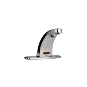 AquaSense Z6936-XL Touchless Sensor Faucet, Single Hole, 4" Cover Plate, 1.0 GPM Aerator and Mixing Valve, Chrome
