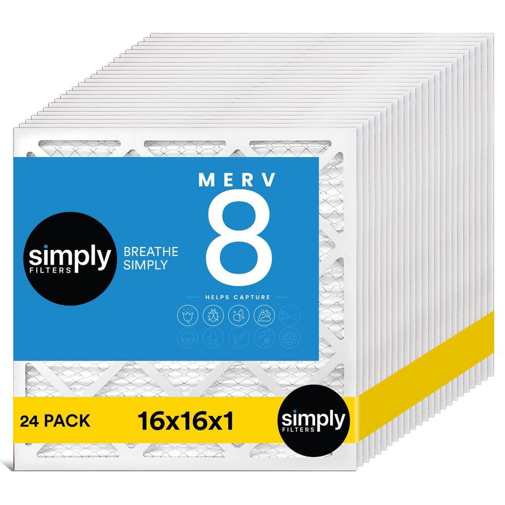 16 in. x 16 in. x 1 in. MERV 8 FPR 5-Pleated Furnace Air Filter (24-Pack) price history on PriceWatchPro