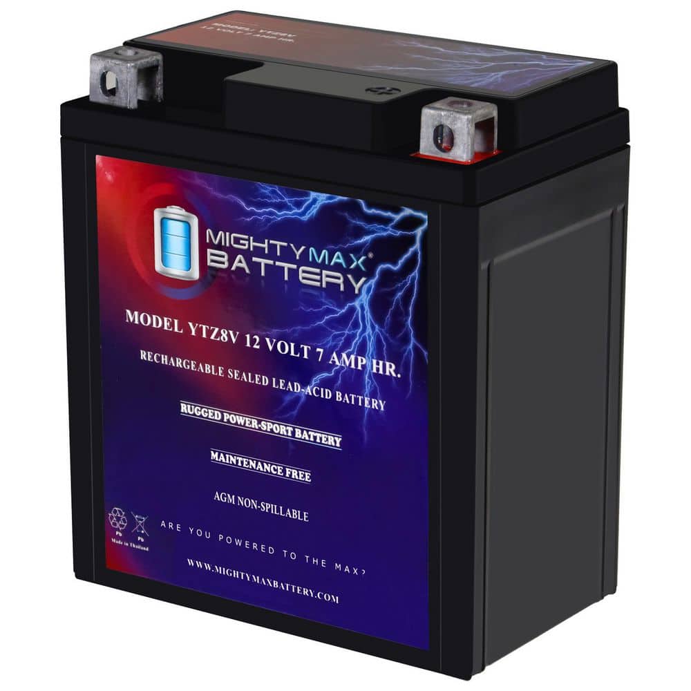 YTZ8V 12V, 7Ah, AGM, Replacement Battery Compatible with Honda CB300R ABS Street Motorcycle 19 price history on PriceWatchPro