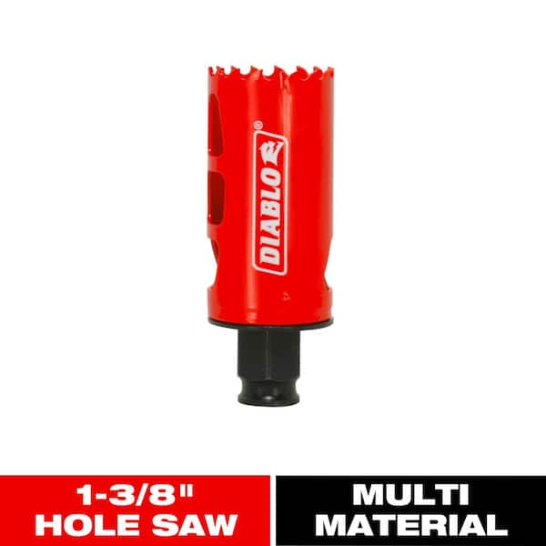 DIABLO 1-3/8 in. Bi-Metal Hole Saw with 2-3/8 in. Cutting Depth