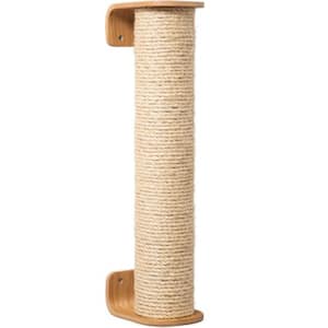 MYZOO Cylinder Beige Extend Cat Scratcher and Scratching Post Furniture Cover