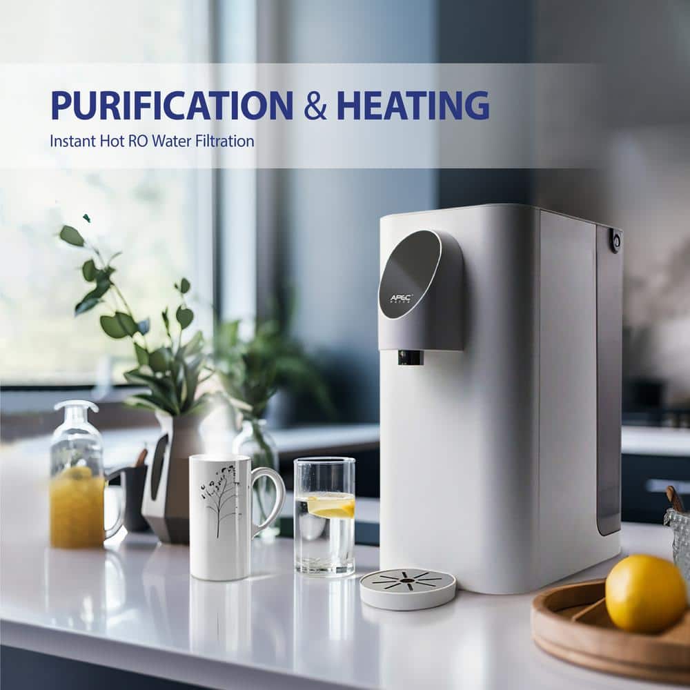 APEC ROCT-PLUS Countertop Reverse Osmosis System with UV Filtration