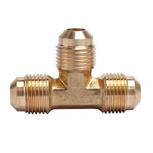 3/8 in. Brass Flare Tee Fitting (20-Pack)