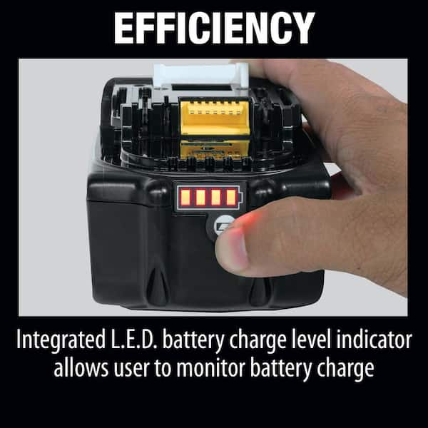 Makita - 18-Volt LXT Lithium-Ion Battery and Charger Starter Pack (4.0Ah)