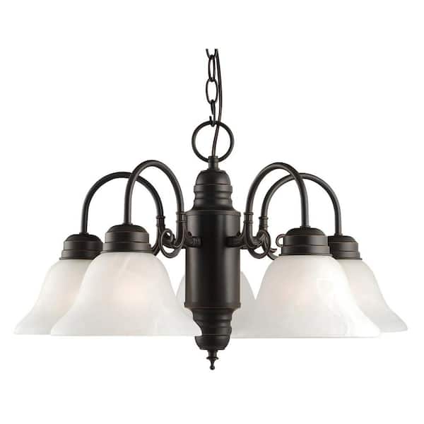 Millbridge 5-Light Oil Rubbed Bronze Chandelier