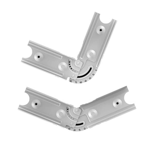 ETi Adjustable Angle Linking Bracket to Mount Only with 4 ft. Commercial Strip Light -Store SKU# 1004330413 and 1004299517