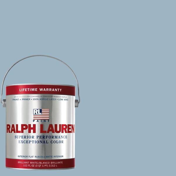 Ralph Lauren 1-gal. Andover Blue Flat Interior Paint