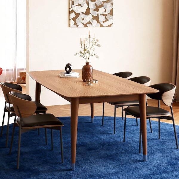 62.9 in. Brown Dining Table