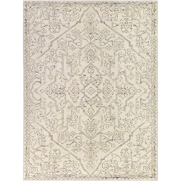 Nilus Cream 8 ft. x 10 ft. Area Rug