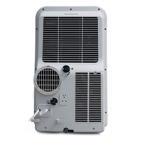 12,500 BTU, 8,000 BTU (SACC/CEC) Portable Air Conditioner, Dehumidifier and  Remote, White